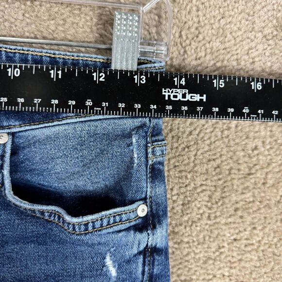 Joe's Jeans Debbie Ankle Jeans Womens Size 26 Blue High Rise Straight Distressed - Picture 6 of 14